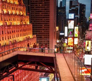 HOME 9 Novo observatório em Nova York One Times Square promete uma experiência única